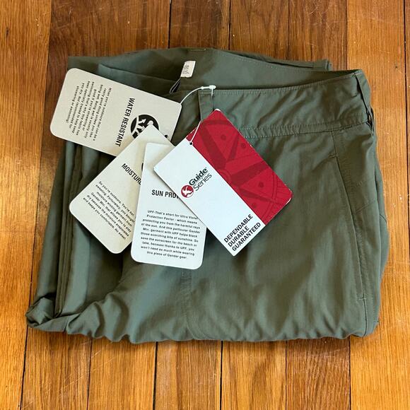 Gander Mountain Women's Convertible Pants Green Size 8 Outdoor Casual - Picture 11 of 14
